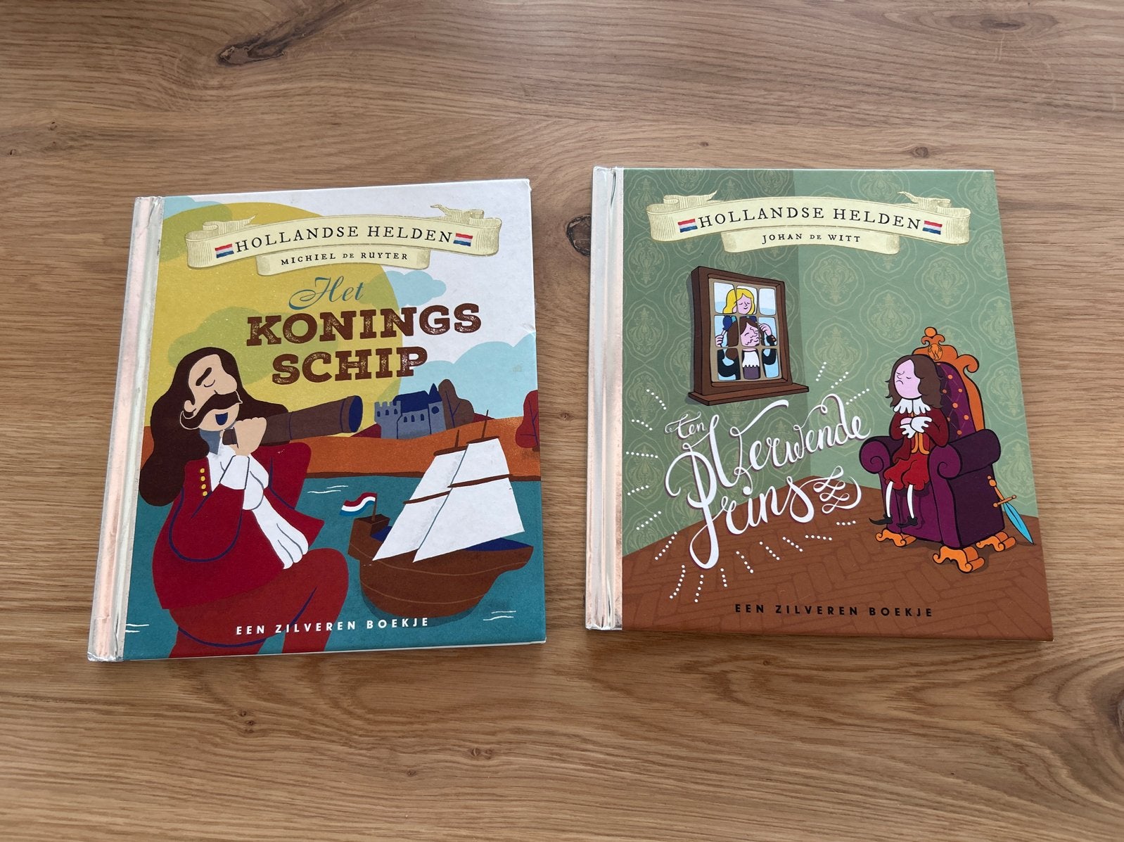 Hollandse Helden: Het Koningsschip & Een Verwende Prins, Ophalen of Verzenden, Zo goed als nieuw, Non-fictie