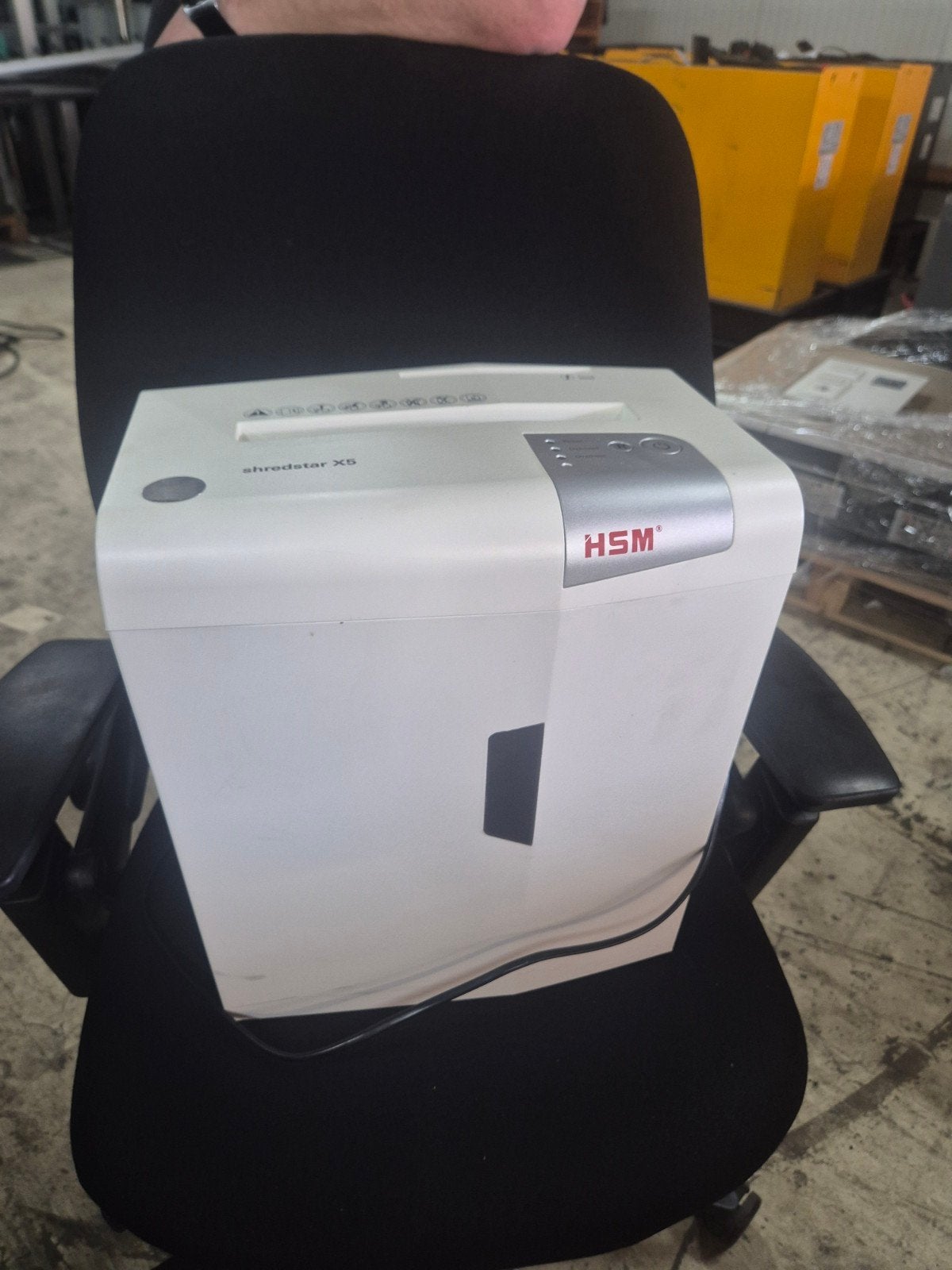 HSM shredstar X5 papierversnipperaar, Diversen, Gebruikt, HSM GmbH + Co. KG, Ahlmannstraße 1, 88699 Frickingen, Duitsland, Info@hsm.eu