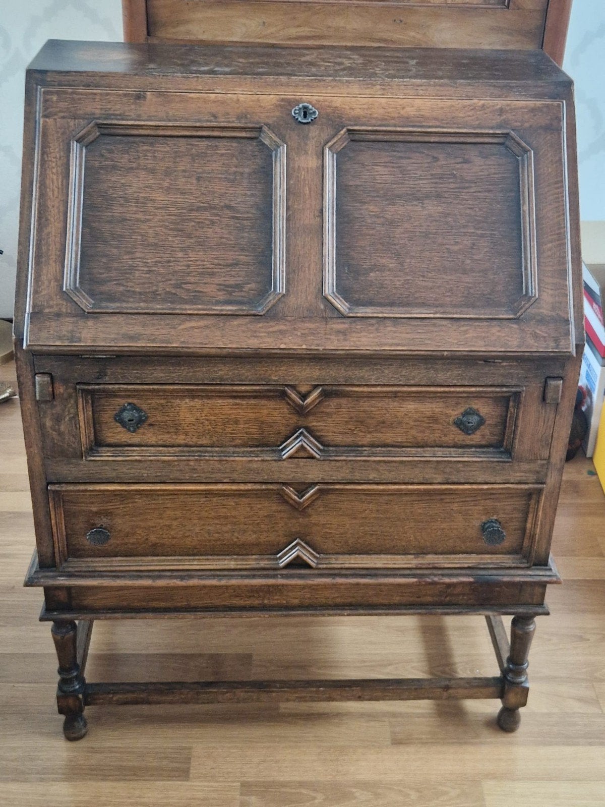 Oude secretaire ....mag voor weinig weg, Ophalen of Verzenden
