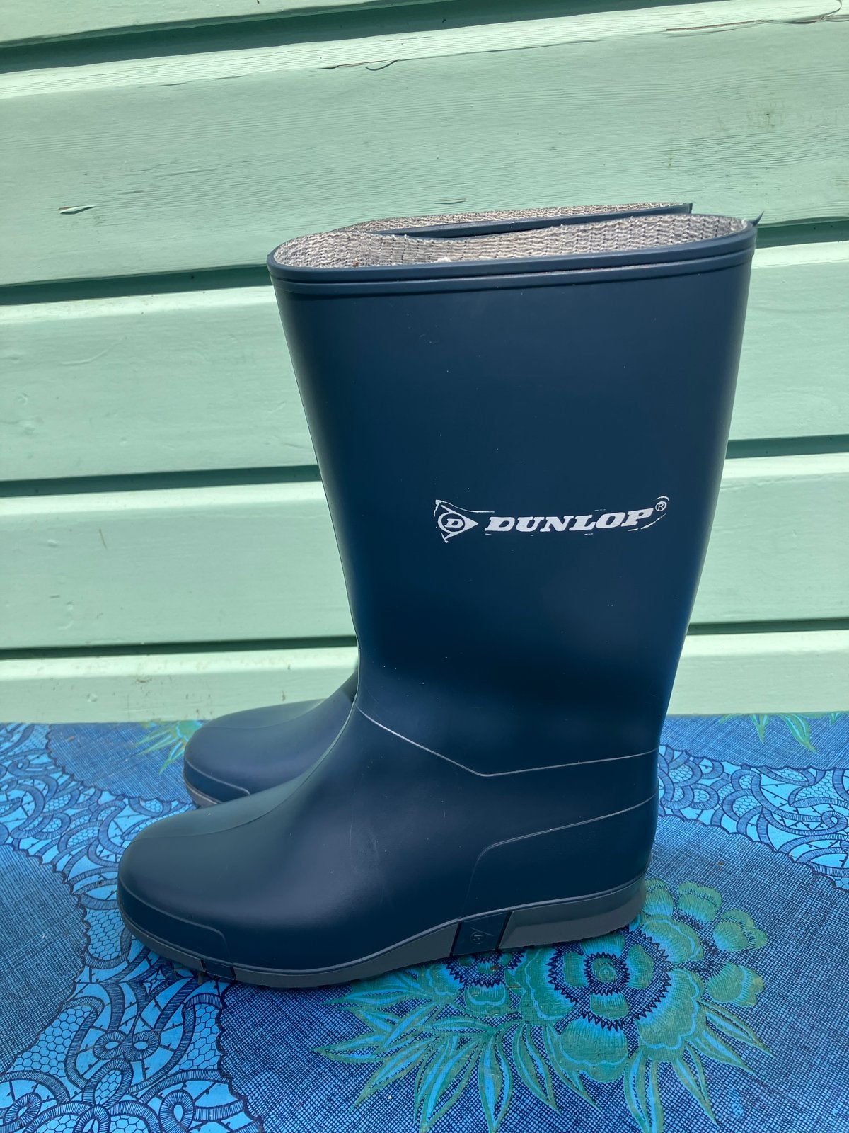 Dunlop Regenlaarzen Maat 35 - Ideaal voor nat weer!, Ophalen of Verzenden, Zo goed als nieuw, Jongen of Meisje