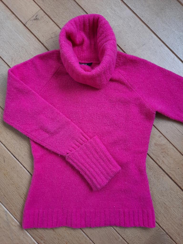 HEMA koltrui kol trui roze maat S, Maat 38/40 (M), Ophalen of Verzenden, Zo goed als nieuw, Roze