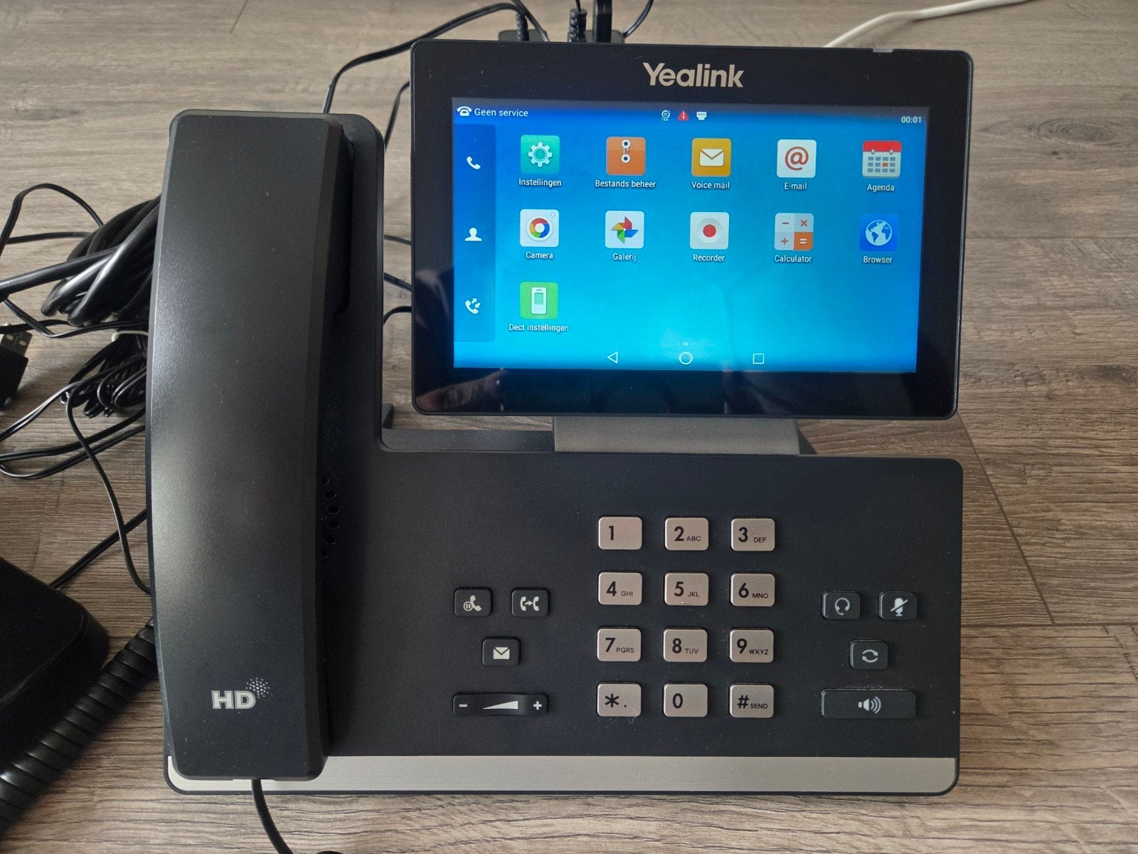 Yealink VoIP IP telefoon met 3 handsets, Ophalen of Verzenden