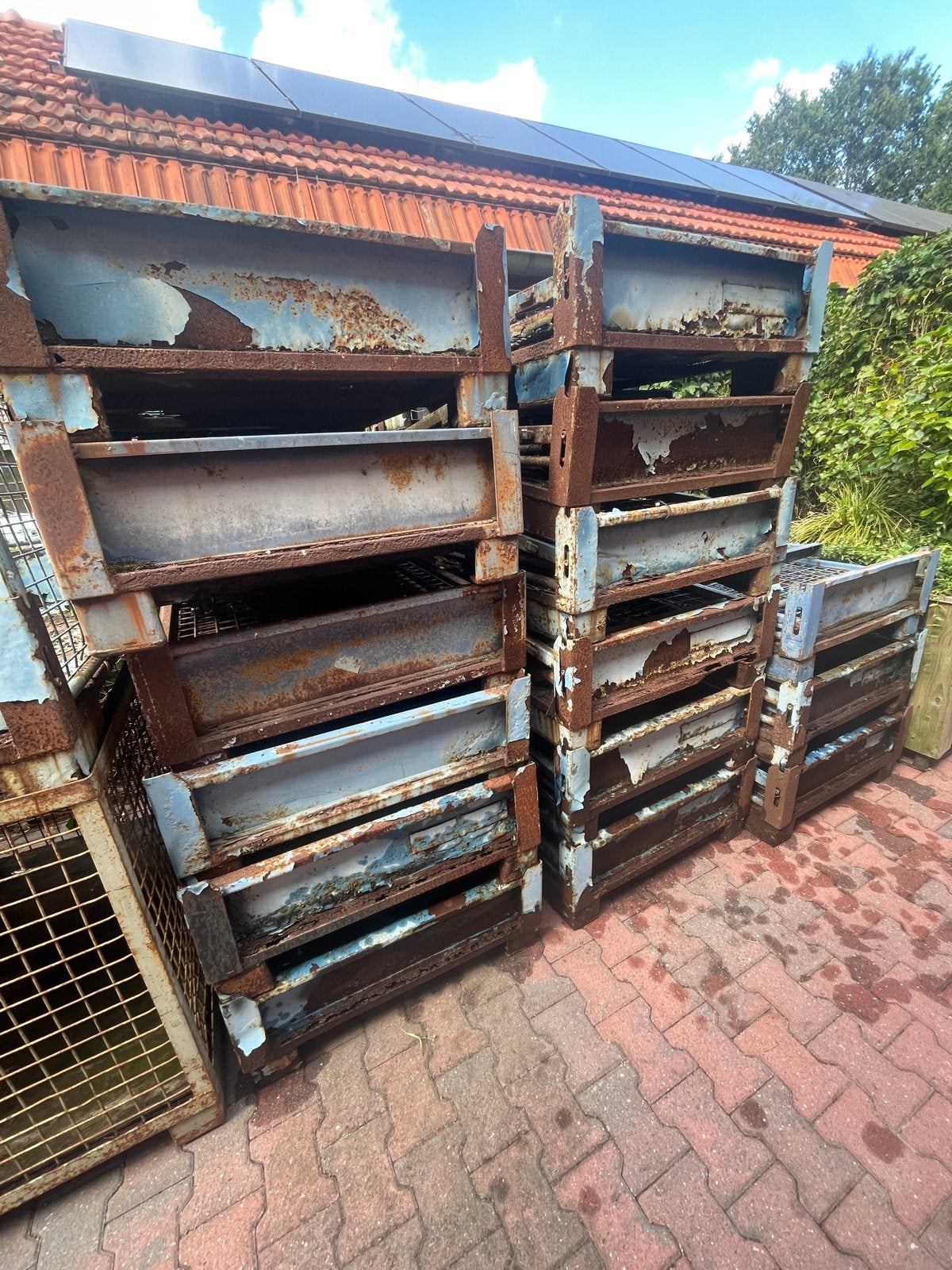 16 x Gitterboxen en gaasboxen, KLAPBAAR gebruikt, Ophalen, Gebruikt, 100 cm of meer, 60 cm of meer