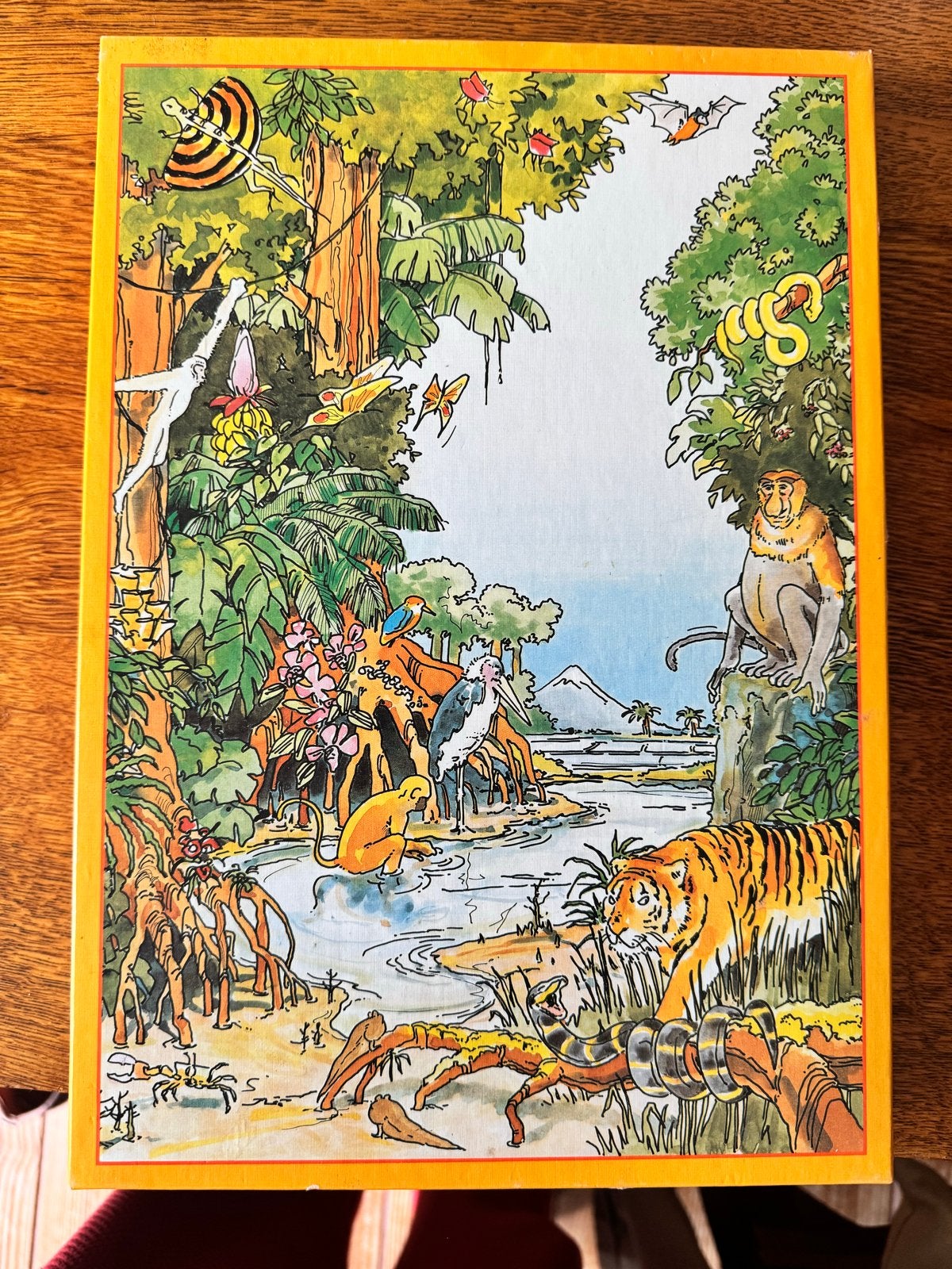 WWF Oriëntal Legpuzzel 1000 stukjes - TFL Spellen, Ophalen of Verzenden, 500 t/m 1500 stukjes, Gebruikt, Legpuzzel