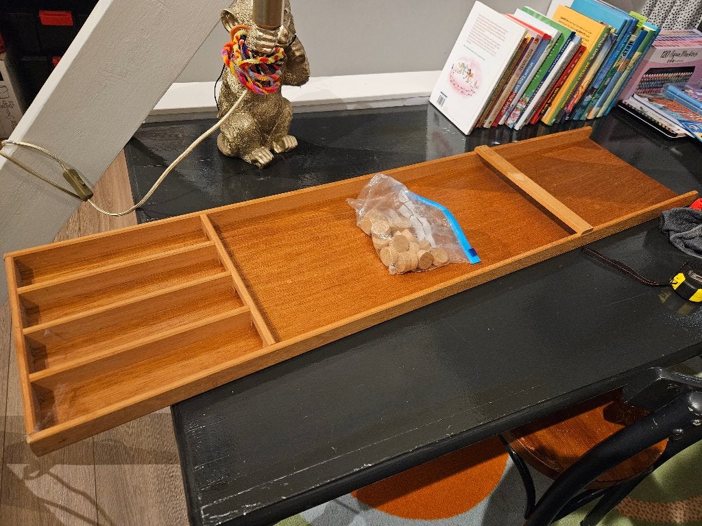 Kleine sjoelbak, Ophalen, Gebruikt
