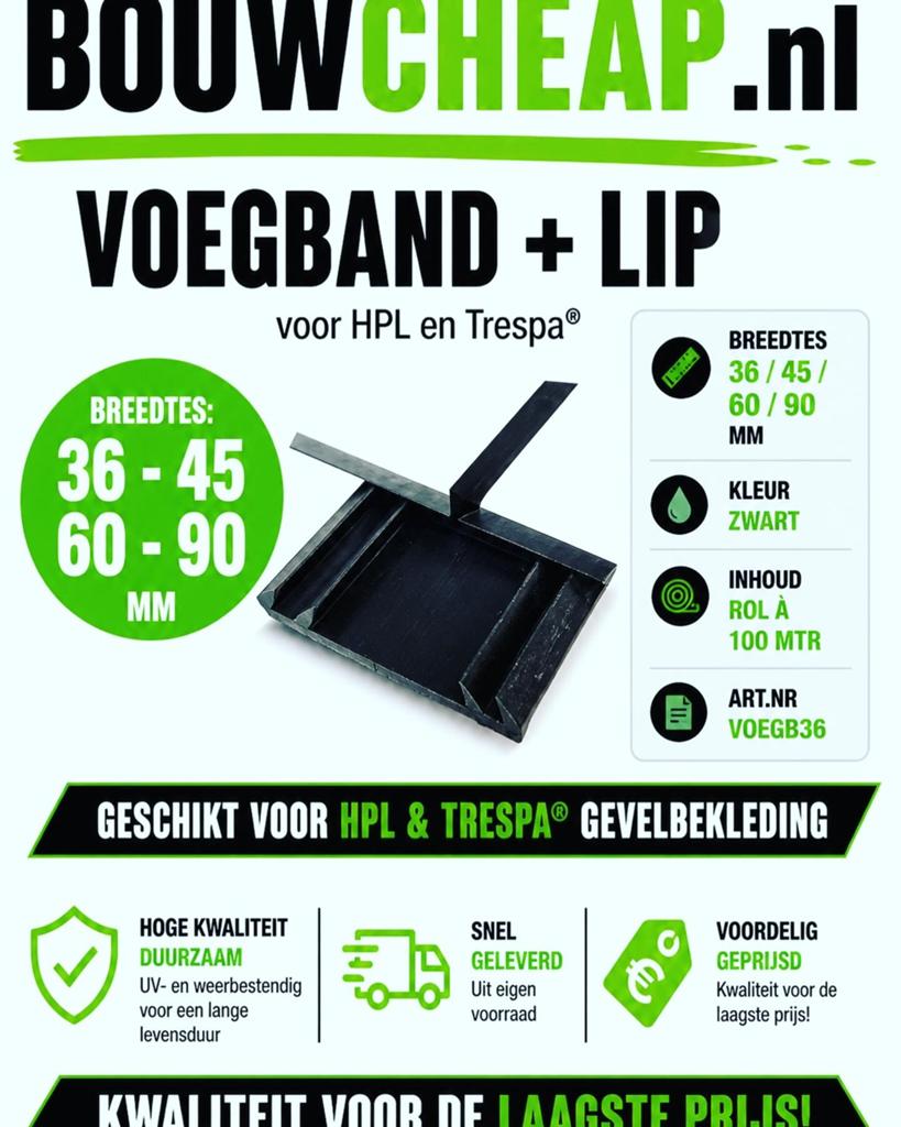 HPL stroken netjes op maat aangeleverd., Verzenden, Nieuw, HPL, Minder dan 20 mm