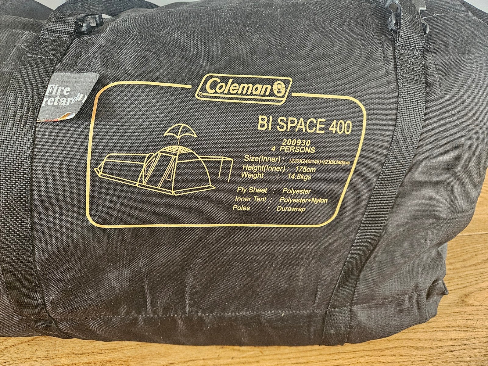 Coleman Bi Space 400 - Ruime 4-persoons 1 keer gebruikt tent, Caravans en Kamperen, Tenten, Ophalen of Verzenden, Zo goed als nieuw