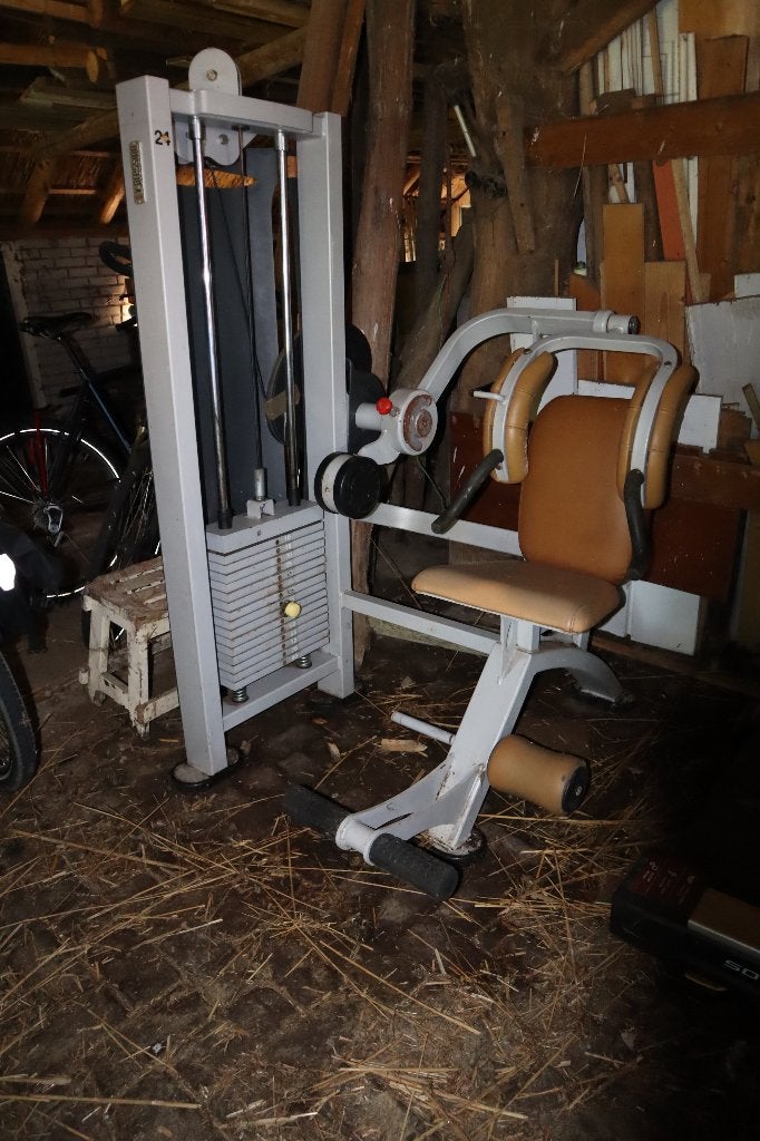 buikspier fitness apparaat, Ophalen, Krachtstation, Metaal, Buik