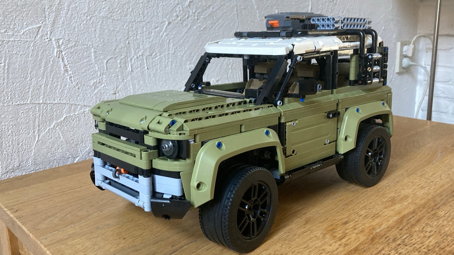 Land Rover Defender bouwstenen (zie ook 42110), Ophalen of Verzenden, Zo goed als nieuw, Overige merken