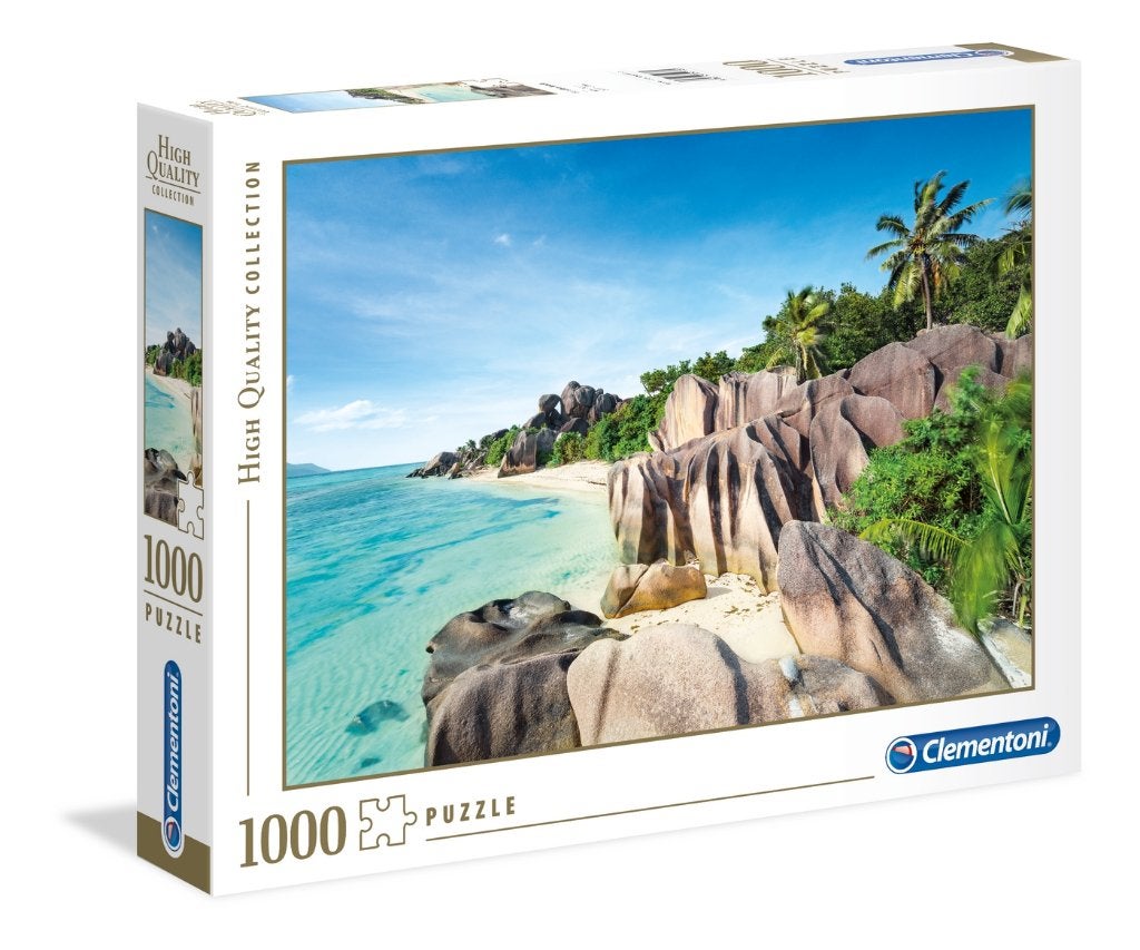 Clementoni: Paradise Beach 1000 stukjes, Ophalen of Verzenden, 500 t/m 1500 stukjes, Nieuw, Legpuzzel