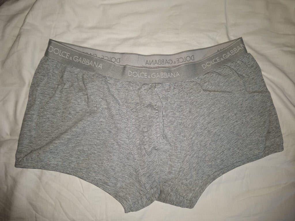 Grijze Dolce & Gabbana Boxer XL, Verzenden, Grijs, Boxer