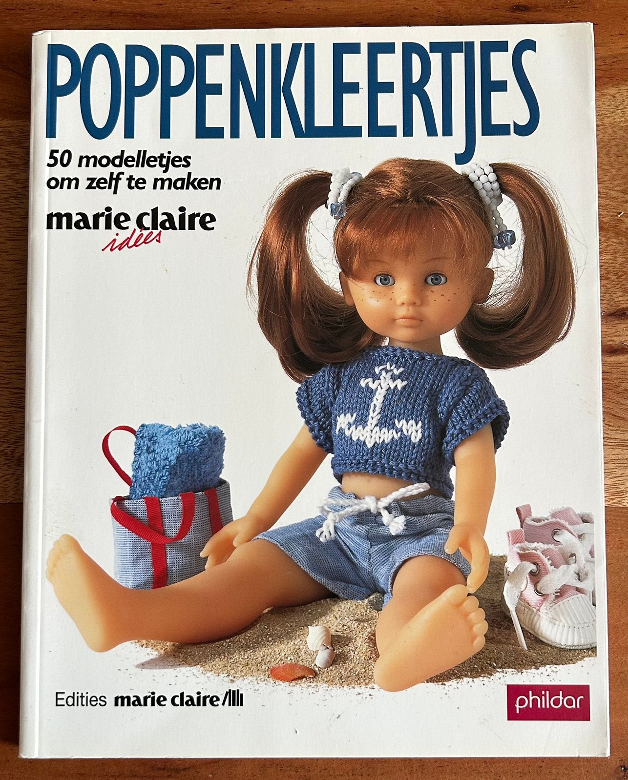 Edities Marie Claire - Poppenkleertjes - 50 modelletjes, Ophalen of Verzenden, Zo goed als nieuw, Breien en Haken, Edities Marie Claire - Phildar