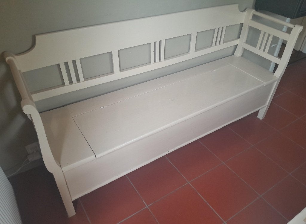 Houten klepbank te koop, Ophalen