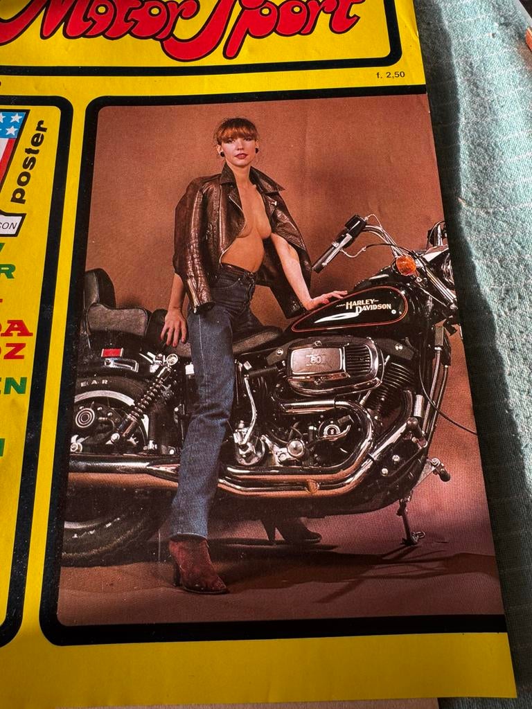 Test 1979 Harley Davidson FXS 80 Low Rider, Verzenden, Zo goed als nieuw, Motoren
