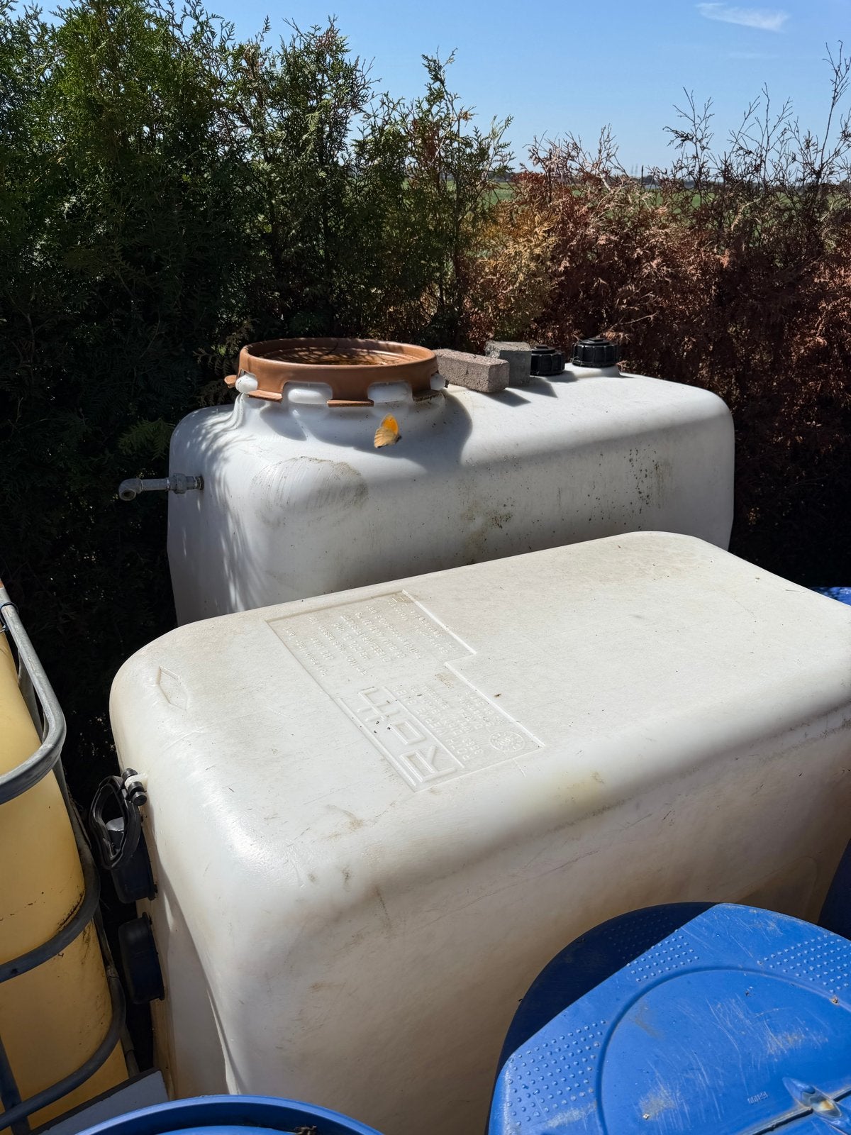 3 verschillende watertanks - diverse maten en types, Ophalen of Verzenden, Gebruikt