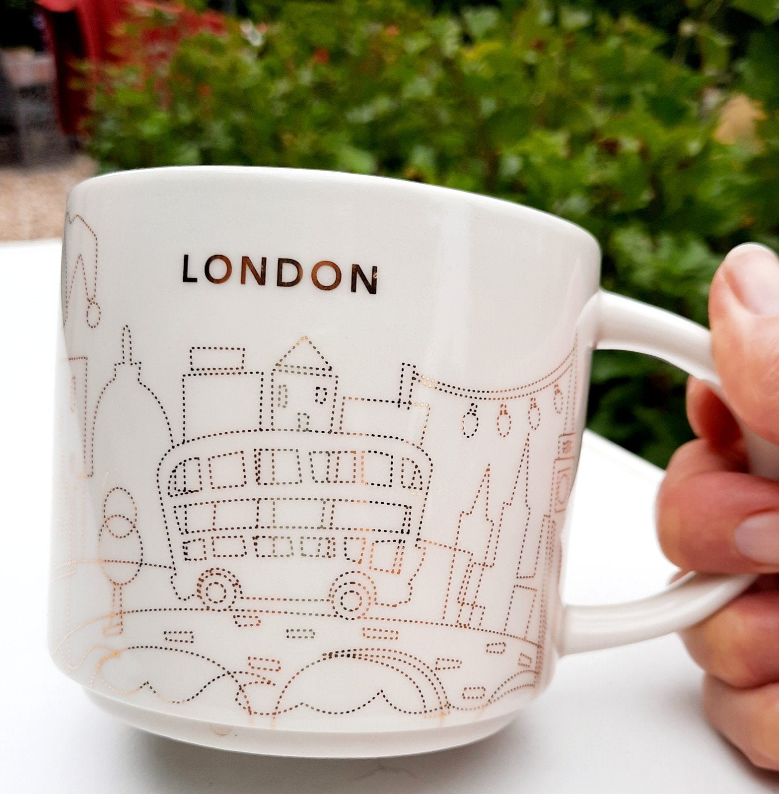 Starbucks London You Are Here Collection Mok, Huis en Inrichting, Keuken | Servies, Ophalen of Verzenden, Zo goed als nieuw, Overige stijlen