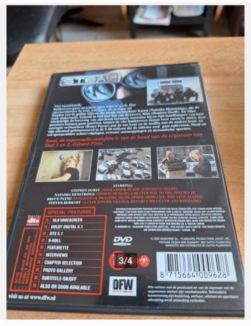 Dvd steal hh, Vanaf 16 jaar, Ophalen of Verzenden, Zo goed als nieuw, Actie