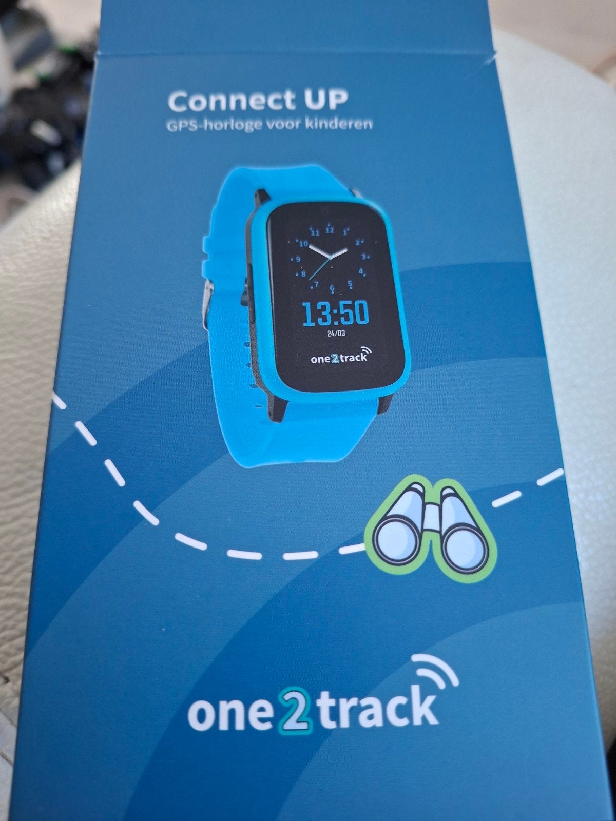bel horloge one 2 track, Ophalen of Verzenden, Zo goed als nieuw, Zwart, Jongen of Meisje