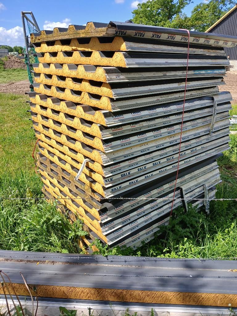 Sandwich panelen, Ophalen, Gebruikt, Overige materialen, 20 tot 50 mm