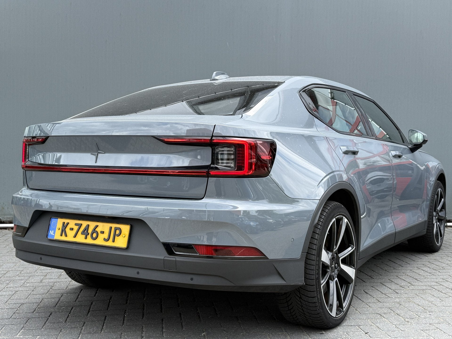 Polestar 2 BWJ 2020 Long Range Dual Motor 78 kWh 408 PK Laun, Automaat, Polestar 2, Stof, Gebruikt