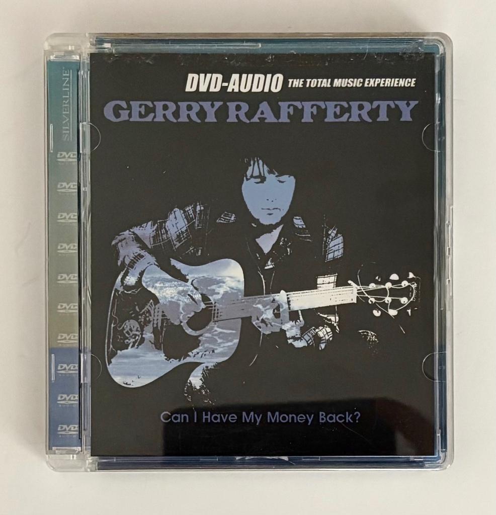 DVD-Audio:  Gerry Rafferty  – Can I Have My Money Back?, Verzenden, 2000 - 2009, Zo goed als nieuw, Overige formaten