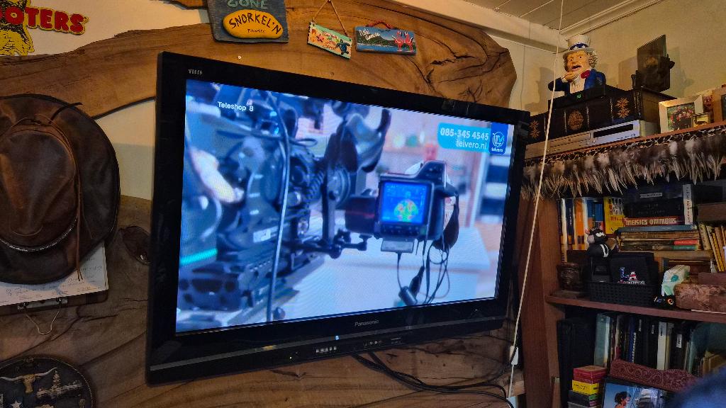 Panasonic Viera Plasma televisie tv 42 inch, Ophalen, Gebruikt, Panasonic, 50 Hz