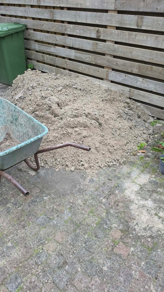 GRATIS Straatzand, Tuin en Terras, Ophalen, Nieuw, Straatzand