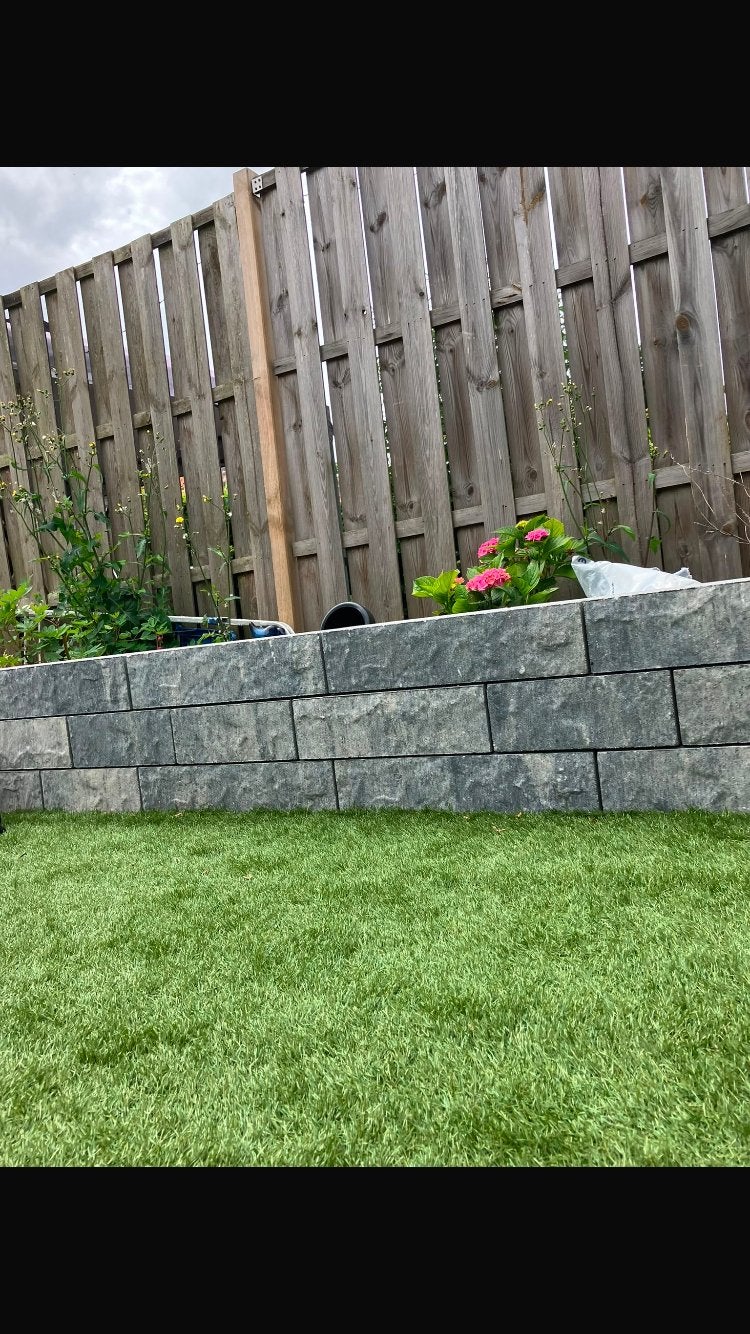 stapelblok Rockwall grezzo wildverband diverse maten, Tuin en Terras, Tegels en Klinkers, Gebruikt, Overige typen, Ophalen of Verzenden