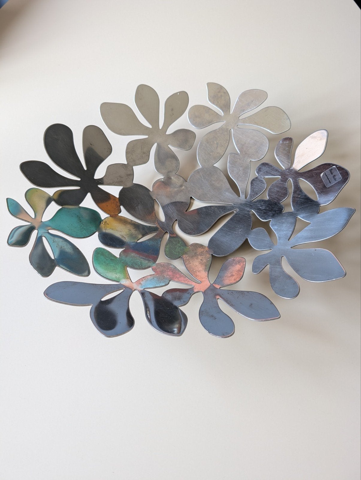 vintage IKEA fruitschaal, Huis en Inrichting, Woonaccessoires | Schalen en Manden, Ophalen, Gebruikt, Schaal, Metaal
