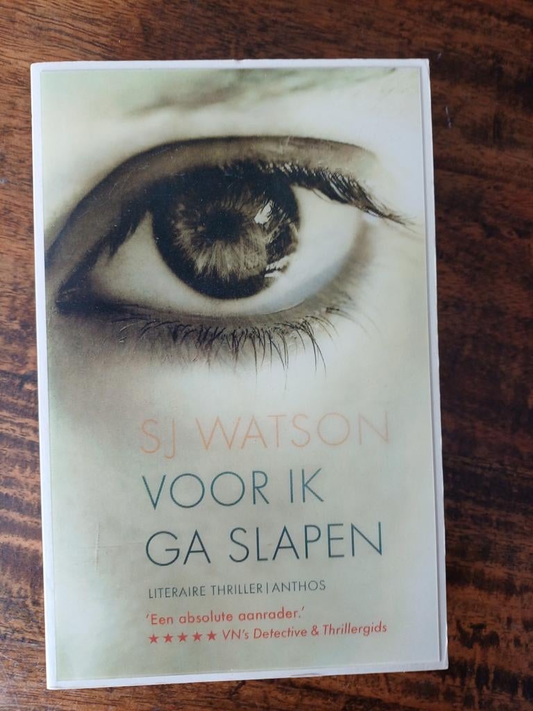 S.J. Watson - Voor Ik Ga Slapen, Ophalen of Verzenden