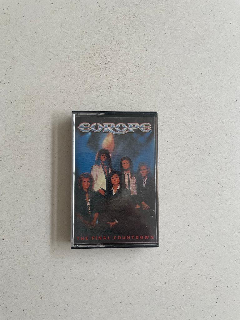Europe - The Final Countdown, 1 bandje, Ophalen of Verzenden, Zo goed als nieuw, Origineel
