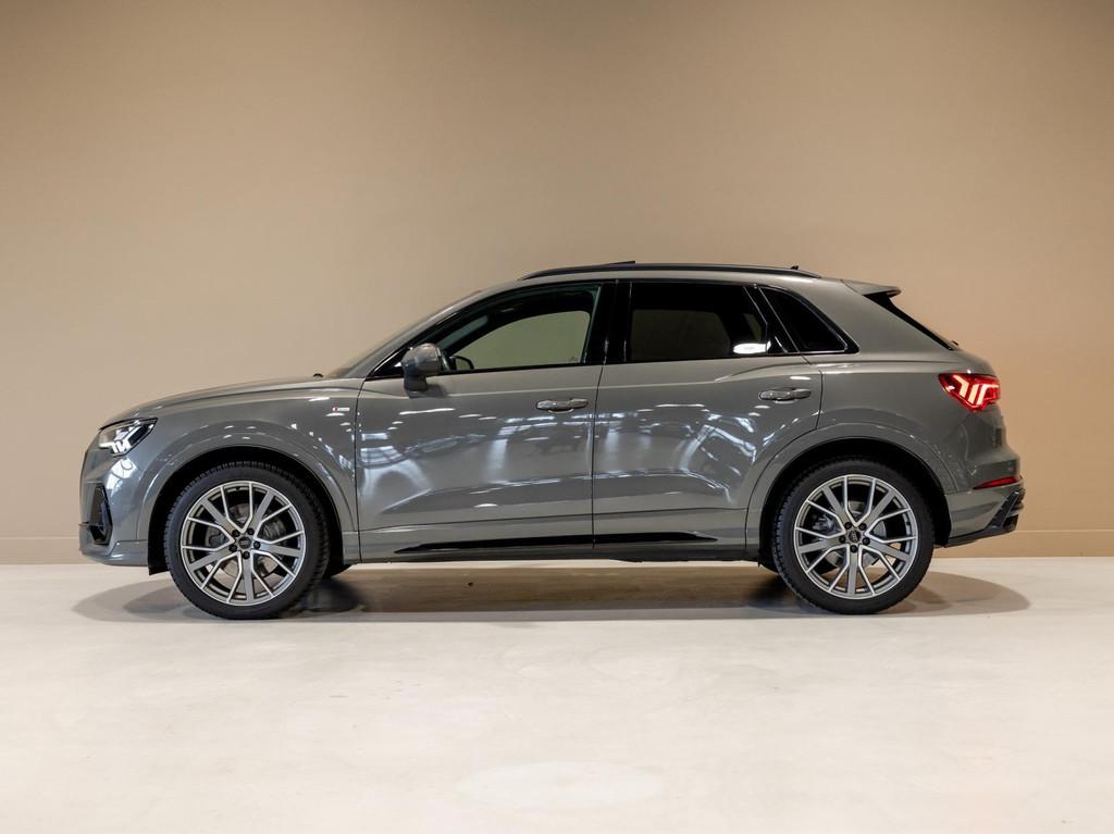 Audi Q3 40 TFSI quattro S Line edition one / 190pk / Trekhaa, Auto's, Gebruikt, Leder, Bedrijf, Vierwielaandrijving
