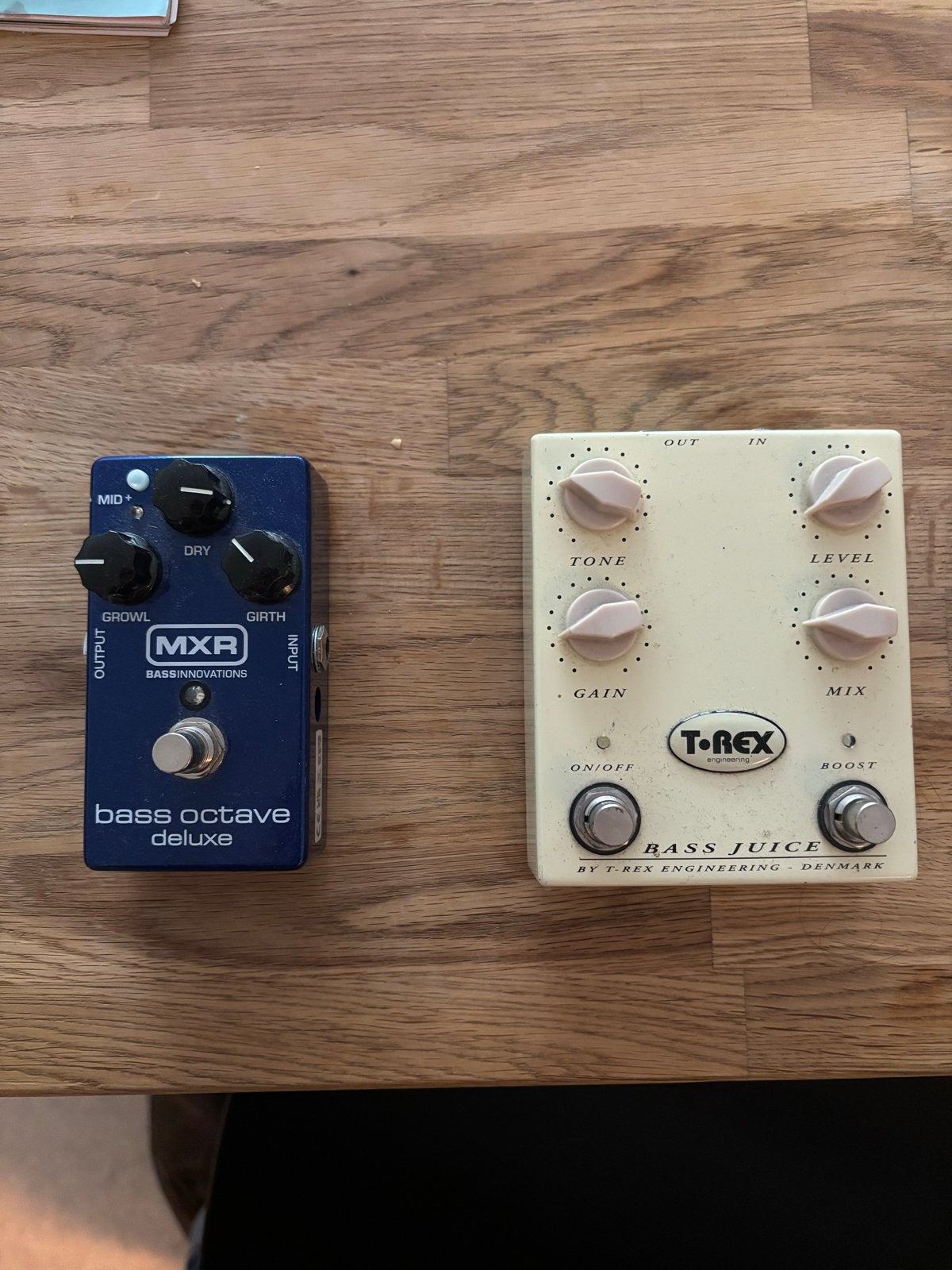Bass Octave Deluxe & Bass Juice - Zo goed als nieuw, Ophalen of Verzenden, Zo goed als nieuw, Distortion, Overdrive of Fuzz