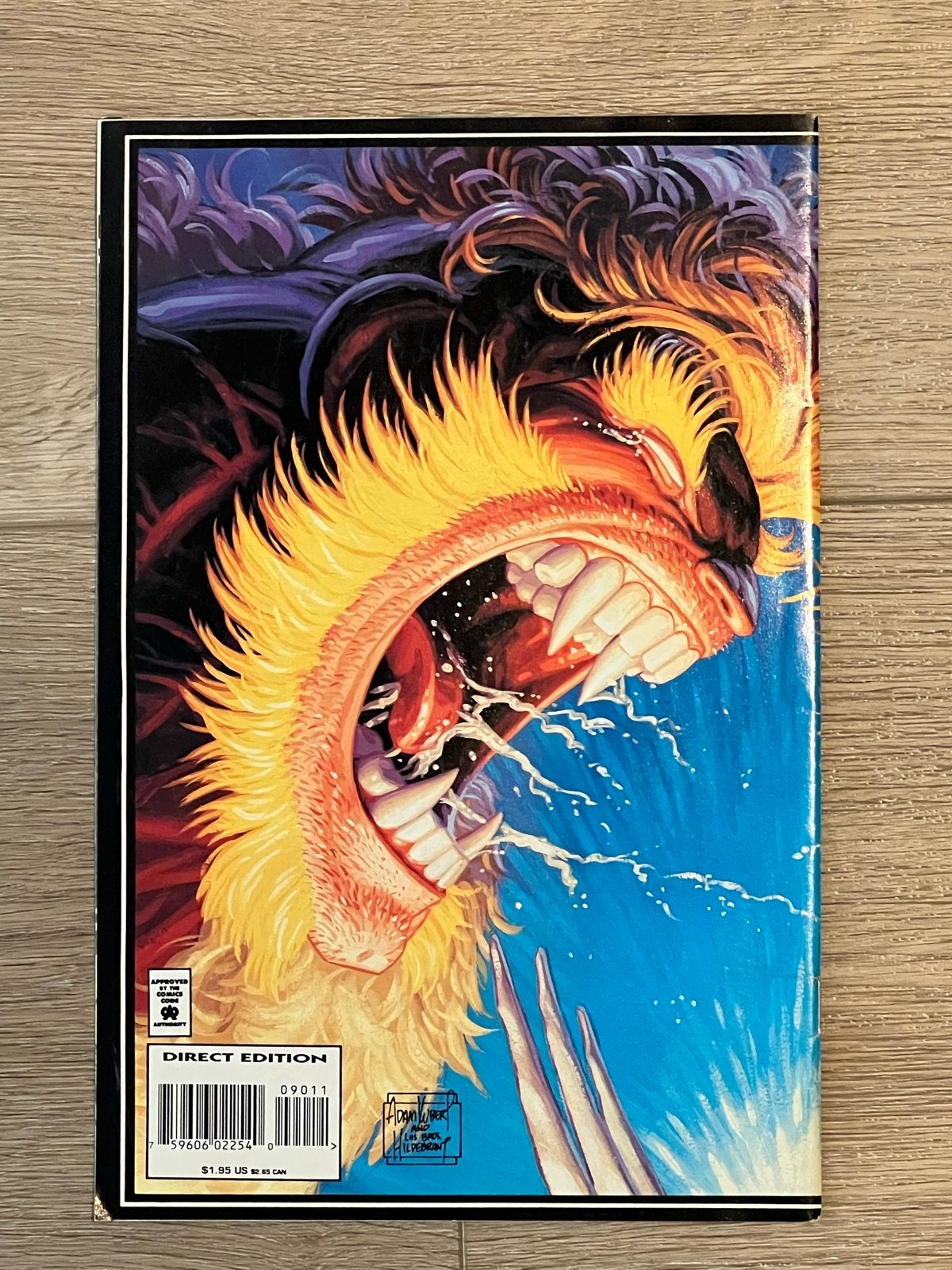 Wolverine Marvel Comics X-Men Deluxe Feb '90, Boeken, Strips | Comics, Eén comic, Ophalen of Verzenden, Zo goed als nieuw