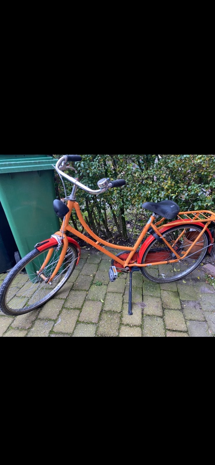 Oranje Kinderfiets gazelle madelief 24 inch, Ophalen, Gebruikt, Terugtraprem, 24 inch