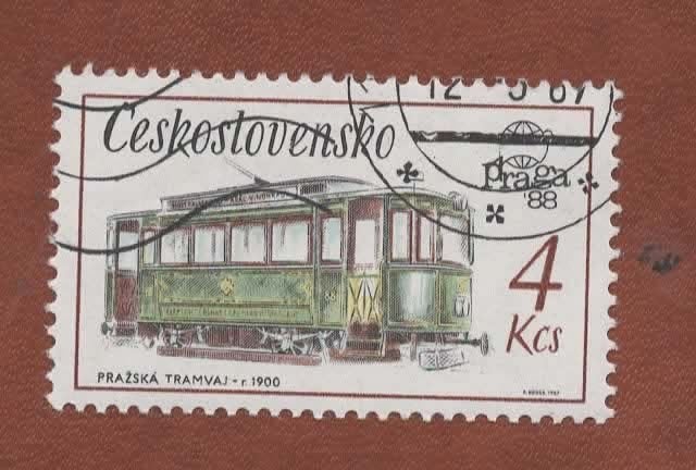 Treinen - Ceskoslovensko - 2914 (2) - gebr, Ophalen of Verzenden, Gestempeld, Treinen