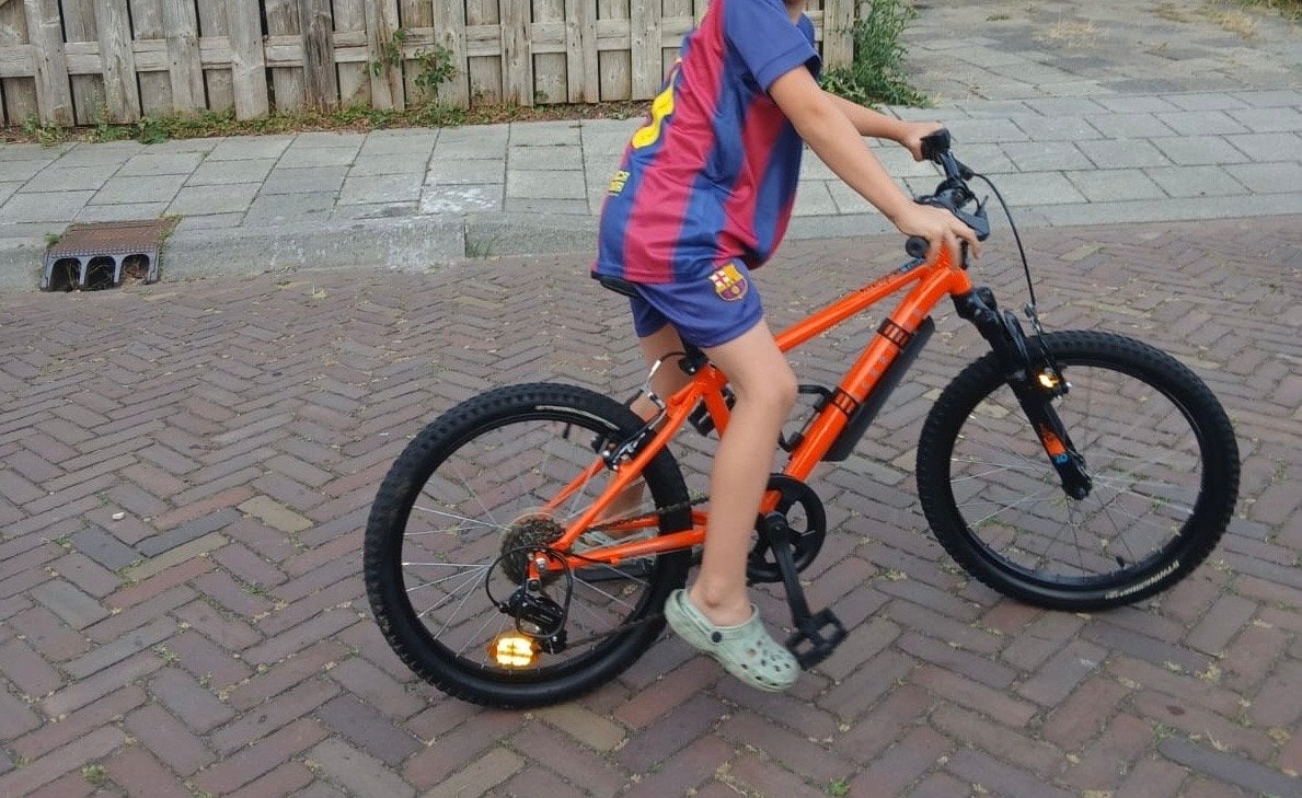 Rockrider 20 inch, Gebruikt, Velgrem, Versnellingen, Minder dan 49 cm
