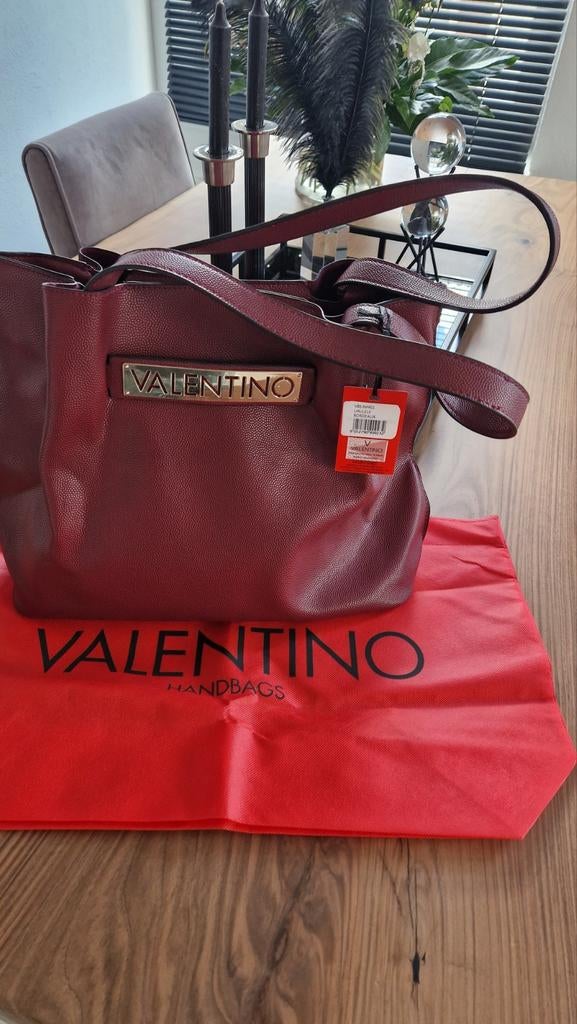 Valentino Bordeauxrode Tas - Nieuw met kaartje en dustbag, Ophalen of Verzenden
