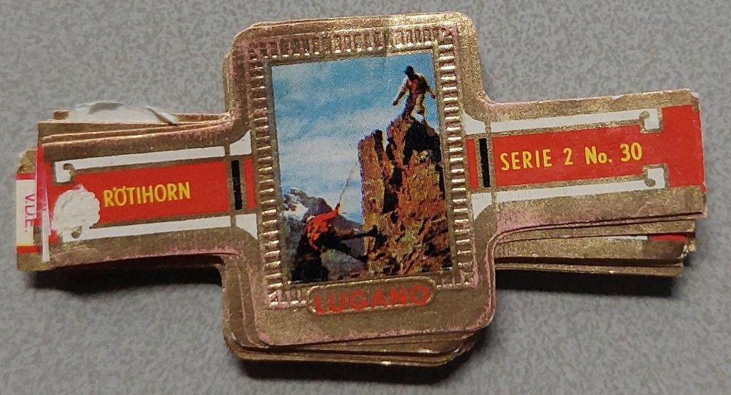 Sigarenbandjes, Ophalen of Verzenden, Gebruikt, Sigarenbandjes