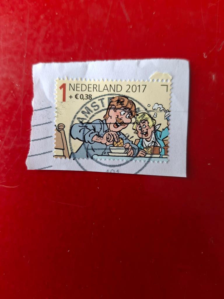 Nederland 2017, Postzegels en Munten, Postzegels | Nederland, Ophalen of Verzenden, Na 1940, Gestempeld