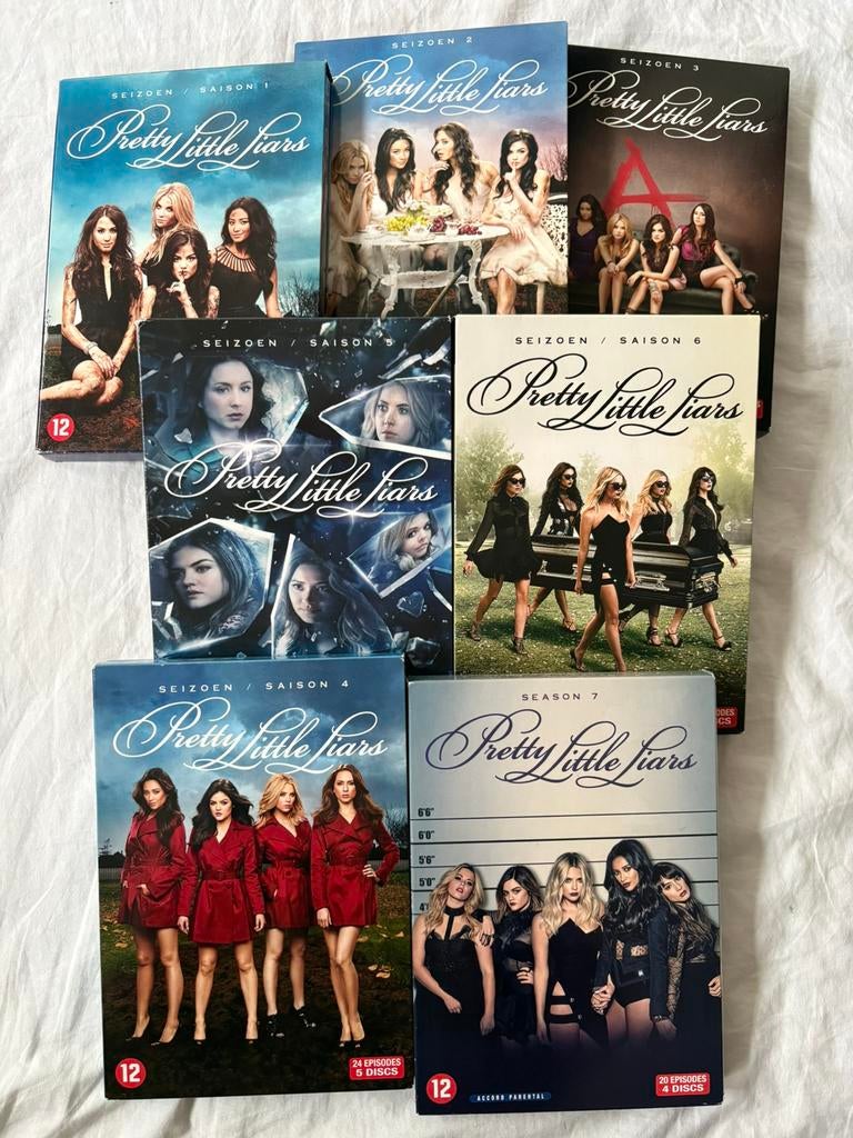 Pretty Little Liars dvd’s - complete serie, Cd's en Dvd's, Vanaf 12 jaar, Ophalen of Verzenden, Gebruikt, Drama