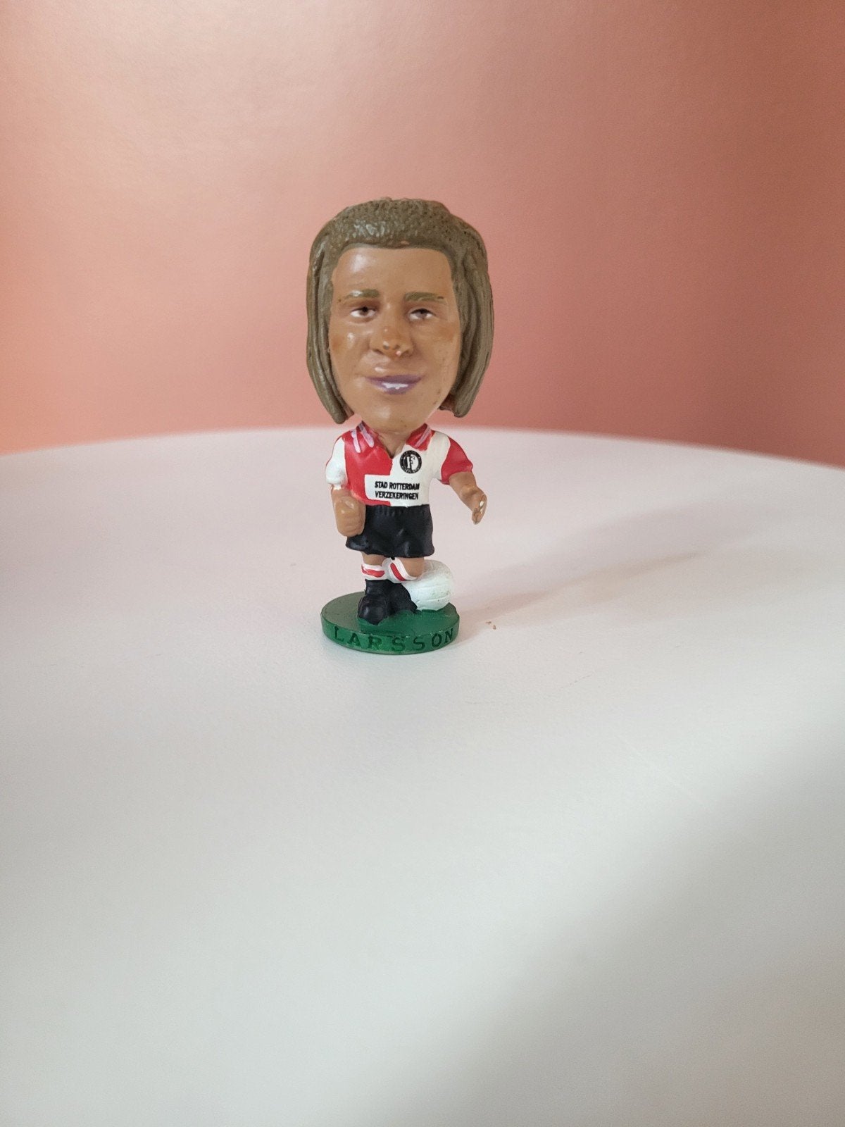 Henrik Larsson - Corinthian Staatsloterij Feyenoord poppetje, Verzenden, Zo goed als nieuw, Poppenhuis