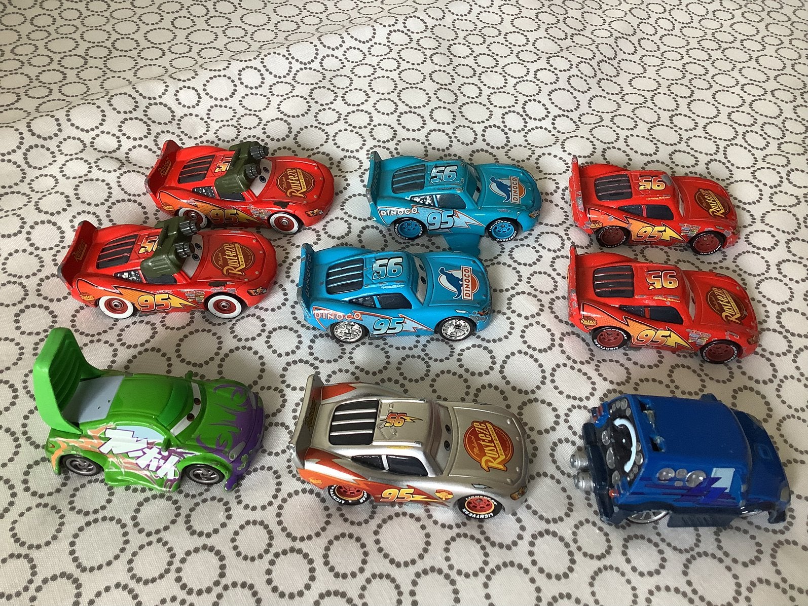 Cars autootjes 9x, Ophalen, Zo goed als nieuw, Auto
