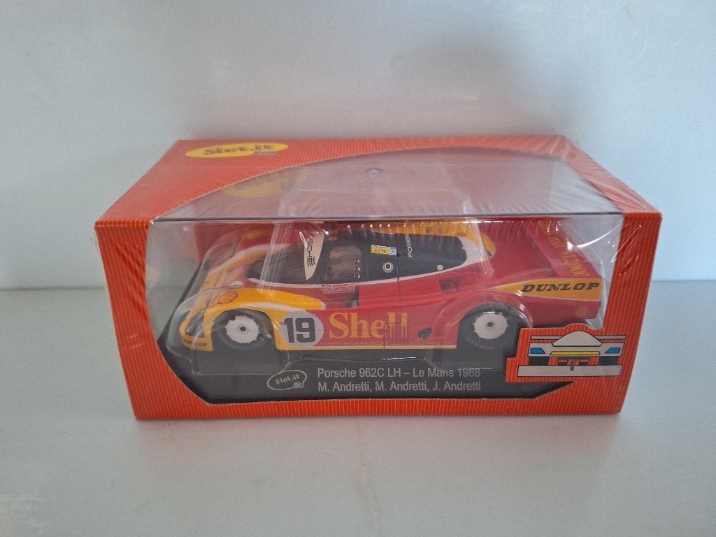 slot-it Porsche 962C LH 19 Le-Mans 1988 Shell CA03G Gesealed, Kinderen en Baby's, Speelgoed | Racebanen, Overige merken, Racebaan