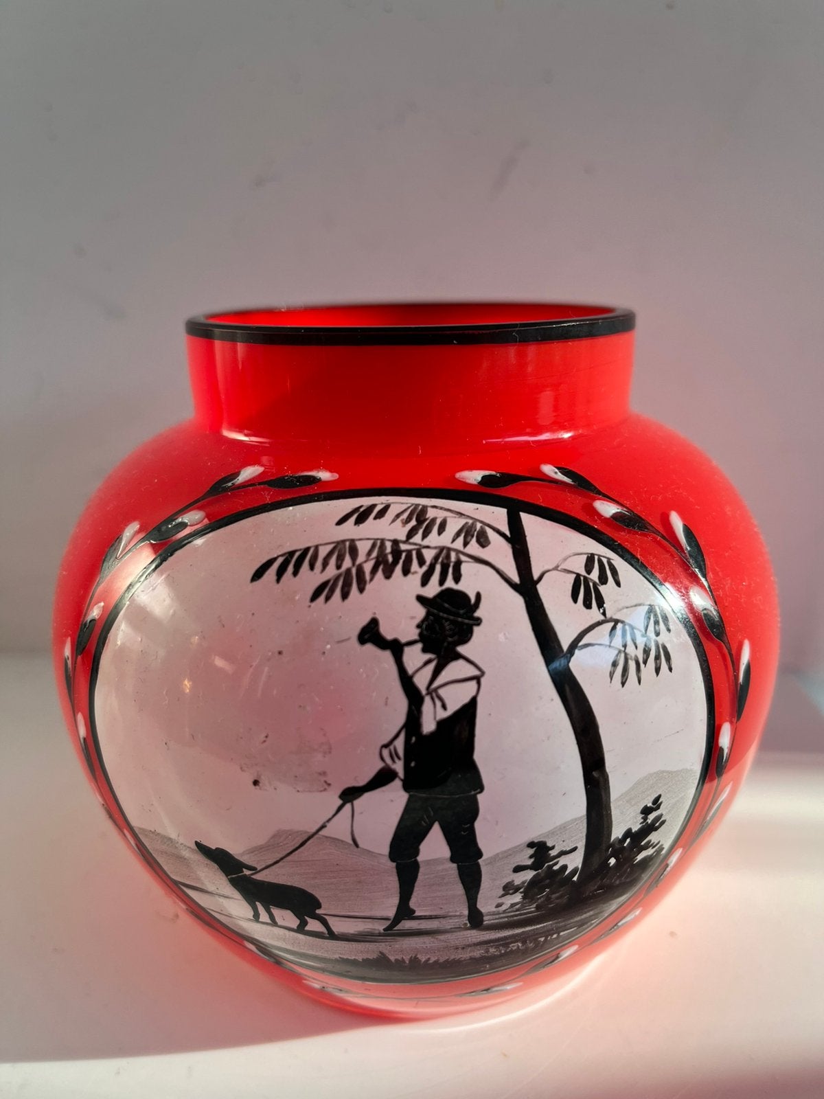 ‘ART DECO TANGO GLAS’. —. BOHEEMS. —  1920/1930., Antiek en Kunst, Ophalen of Verzenden
