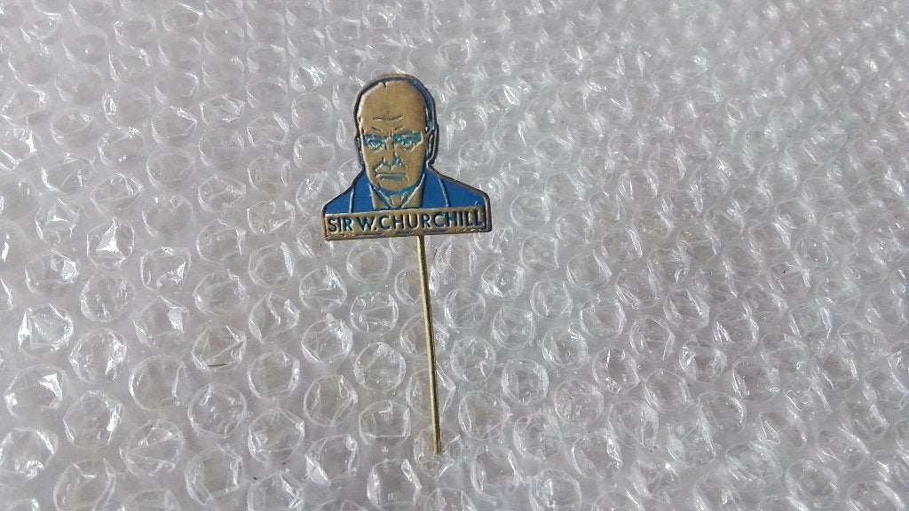 Speldje SIR.W. Churchill, Verzamelen, Ophalen of Verzenden, Zo goed als nieuw, Overige onderwerpen