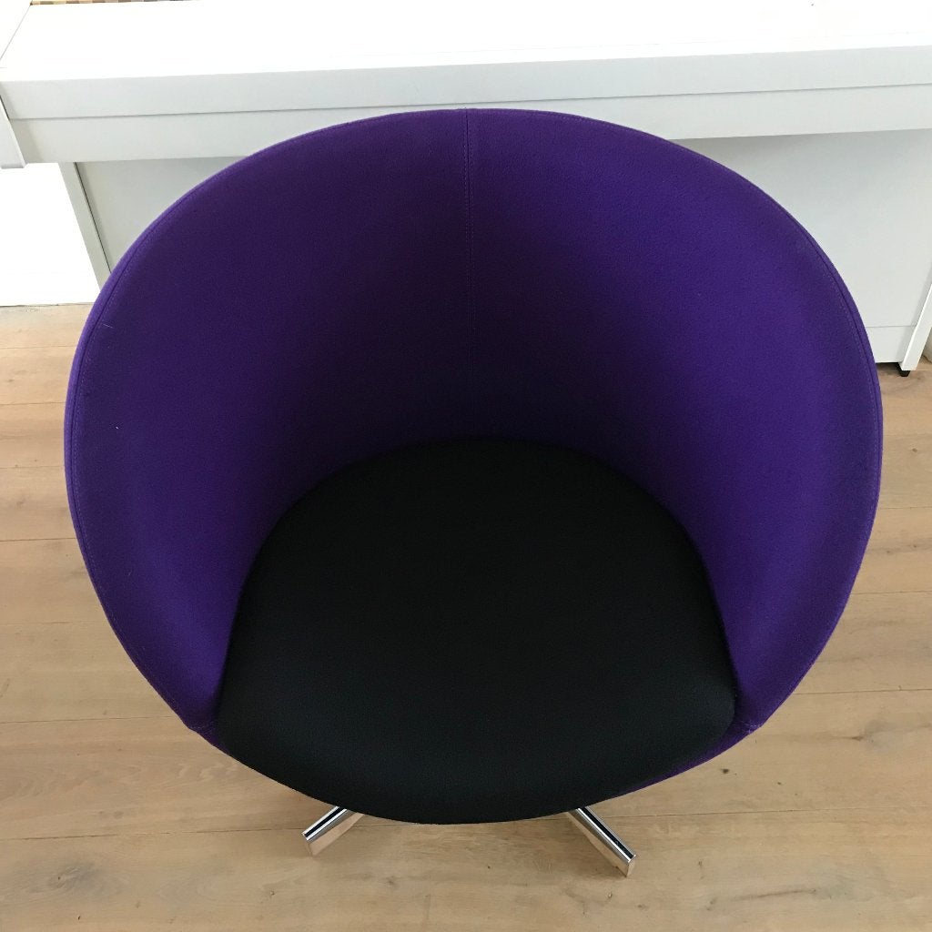 2 Stokke Varier Planet design stoelen fauteuil paars zwart, 75 tot 100 cm, Ophalen of Verzenden, Nvt, Nvt