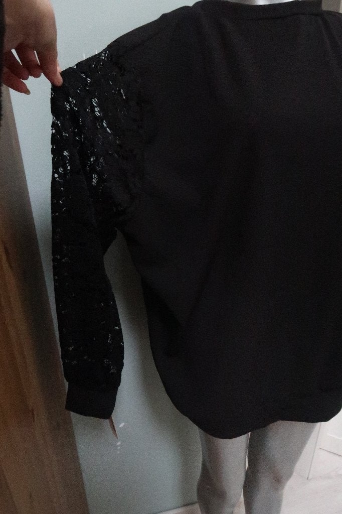 nieuw prachtige wijde zwarte blouse new collection xxl, Zwart, Maat 46/48 (XL) of groter, Nieuw, Ophalen of Verzenden