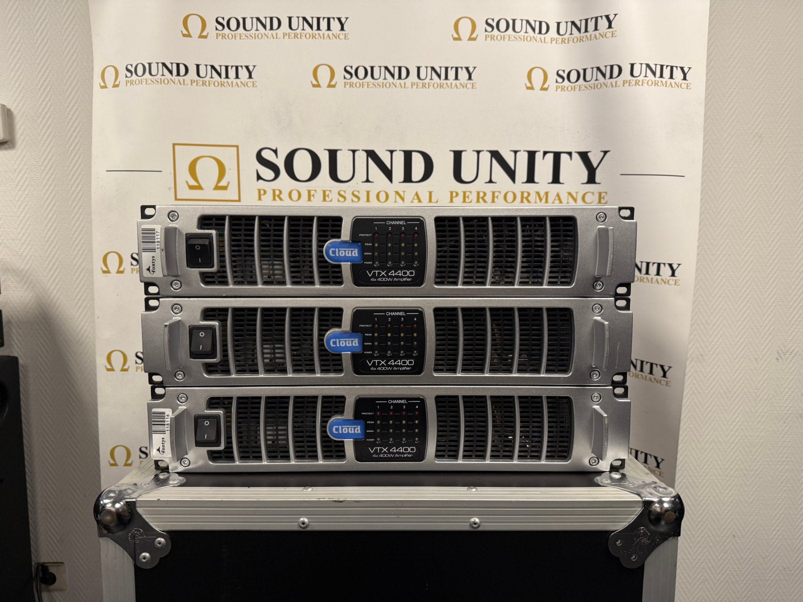 Cloud Audio - VTX4400 - 4x400W/4ohm, Ophalen, Zo goed als nieuw, Overige merken