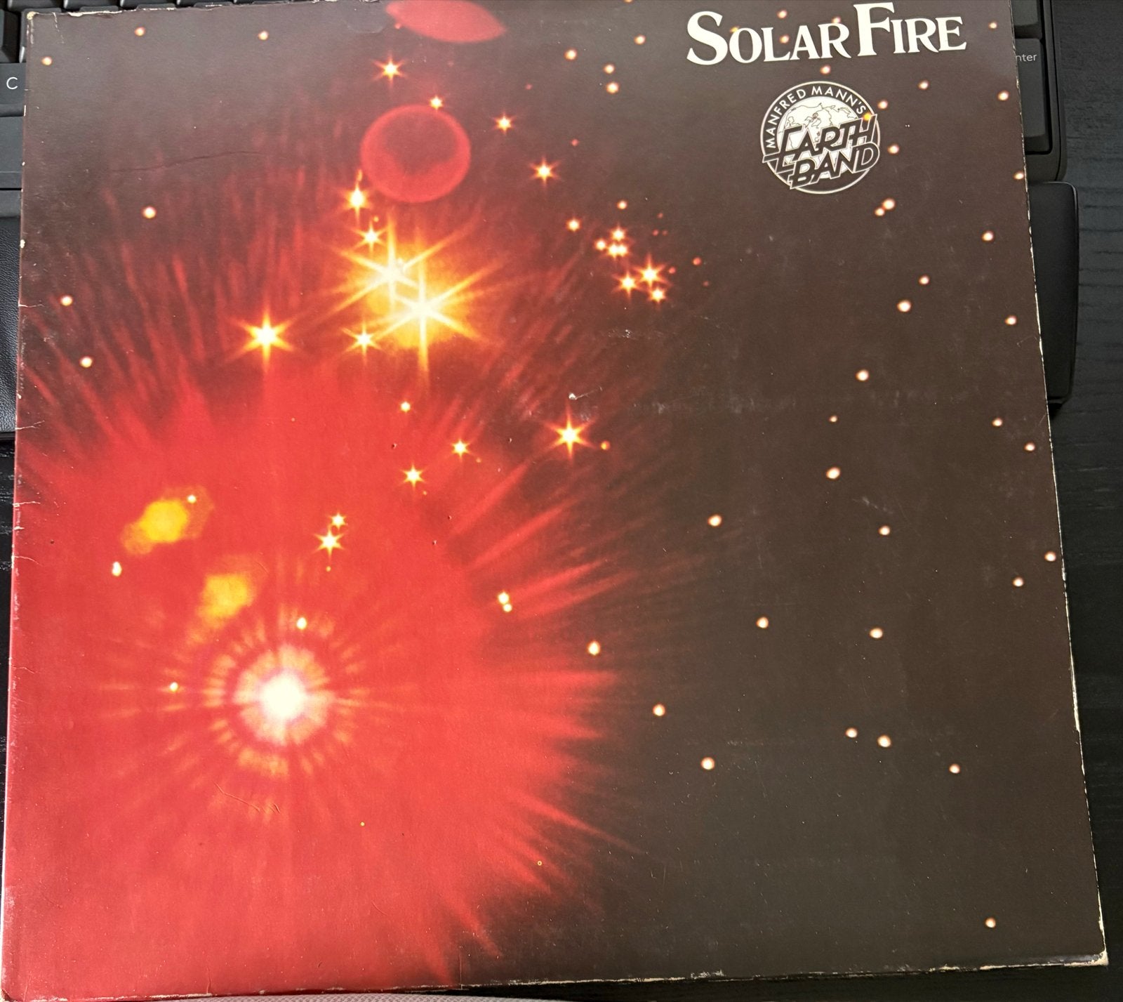 Manfred Mann's Earth Band - Solar Fire (LP, 1973), Cd's en Dvd's, Vinyl | Rock, LP, Progressive Rock, Ophalen of Verzenden, Zo goed als nieuw